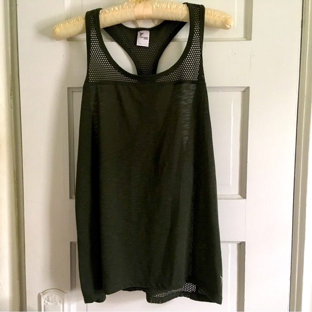 Old Navy Active Tank Mesh Back M